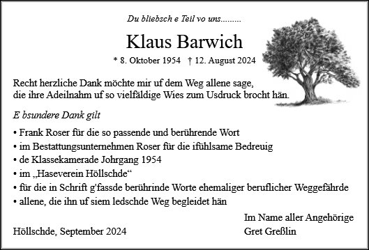 Klaus Barwich