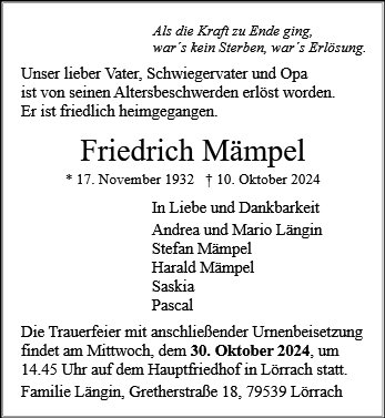 Friedrich Mämpel