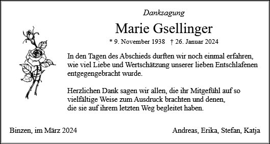 Marie Gsellinger