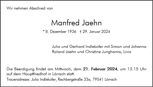 Manfred Jaehn