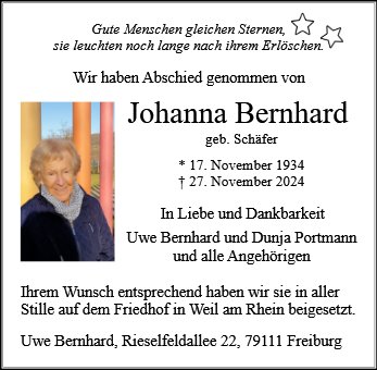 Johanna Bernhard