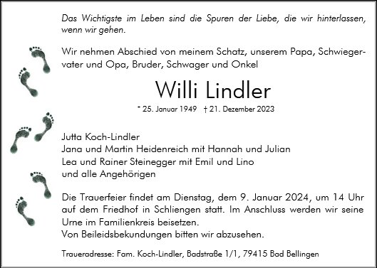 Willi Lindler