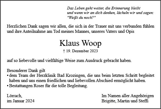 Klaus Woop