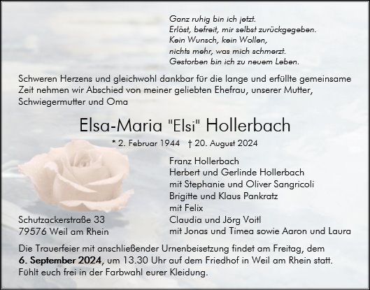 Elsa-Maria Hollerbach