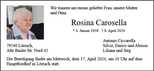 Rosina Carosella