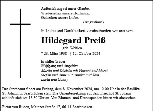 Hildegard Preiß