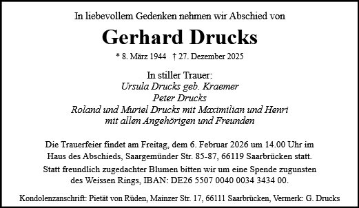 Gerhard Drucks