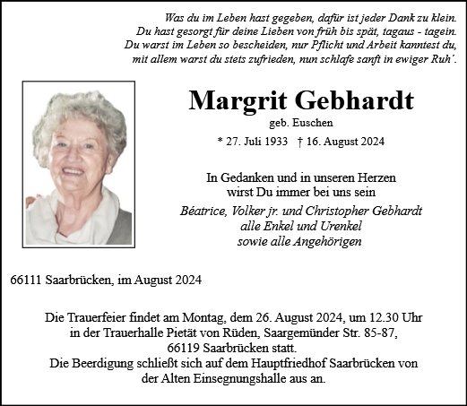 Margrit Gebhardt