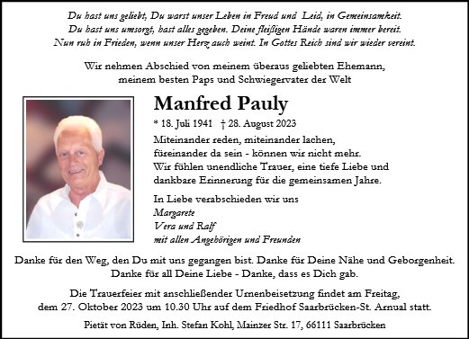 Manfred Pauly
