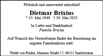 Dietmar Brixius