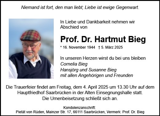 Hartmut Bieg