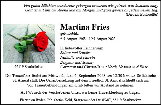 Martina Fries