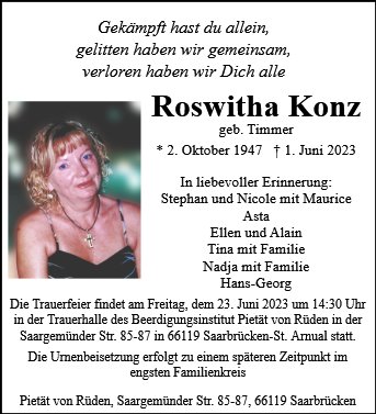 Roswitha Konz