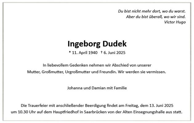 Ingeborg Dudek