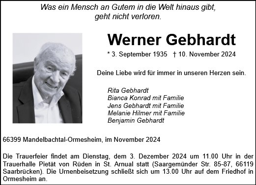 Werner Gebhardt