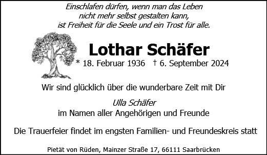 Lothar Schäfer