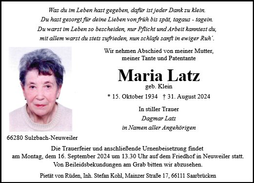 Maria Latz