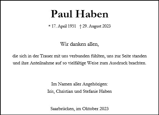 Paul Haben
