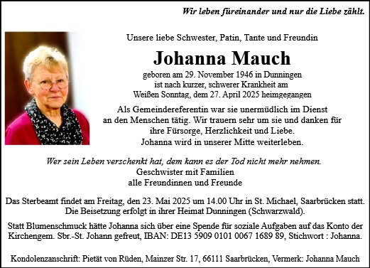 Johanna Mauch
