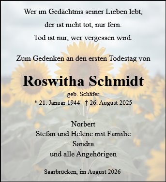 Roswitha Schmidt