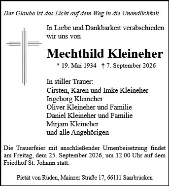 Mechthild Kleineher 