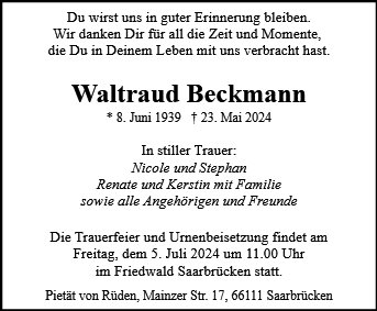 Waltraud Beckmann