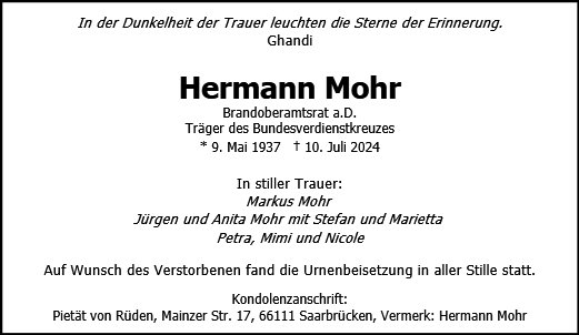 Hermann Mohr