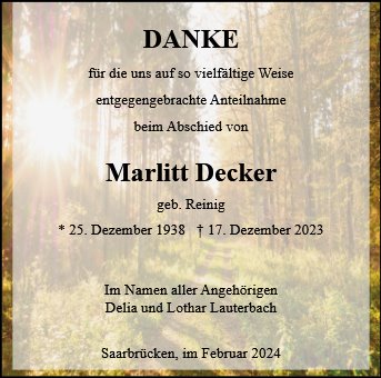 Marlitt Decker