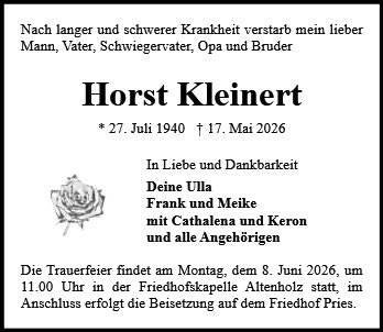 Horst Kleinert