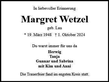 Margret Wetzel