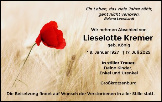Lieselotte Kremer