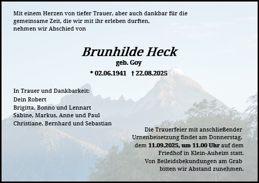 Brunhilde Heck