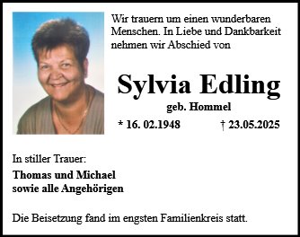 Sylvia Edling
