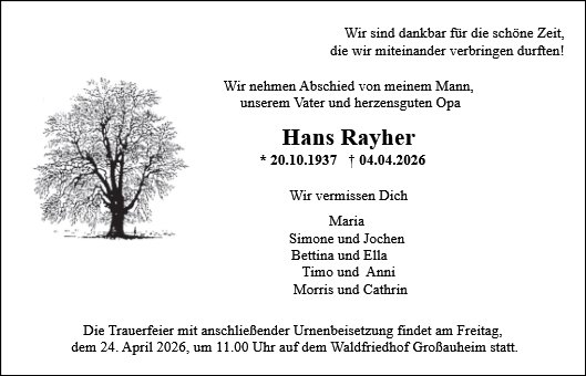 Hans Rayer