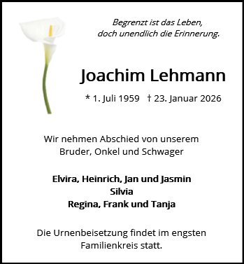 Joachim Lehmann