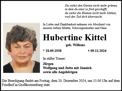 Hubertine Kittel