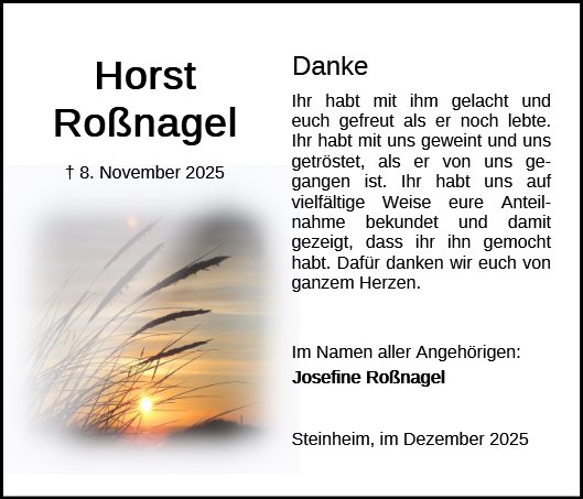 Horst Roßnagel
