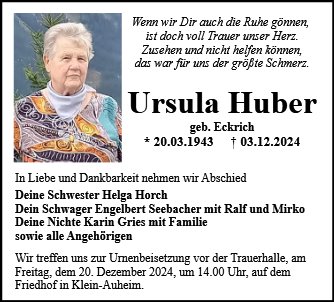 Ursula Huber