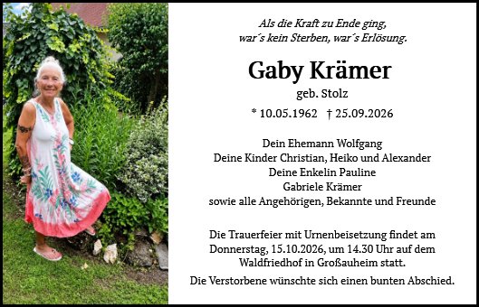 Gabriele Krämer 