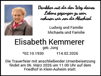 Elisabetha Kemmerer