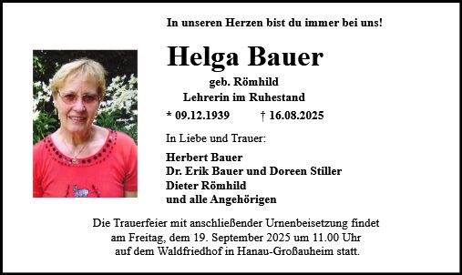 Helga Bauer