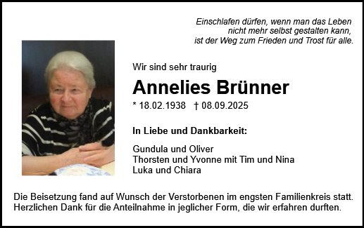 Annelies Brünner