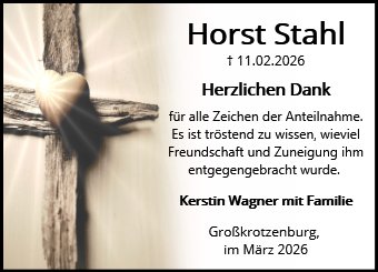 Horst Stahl
