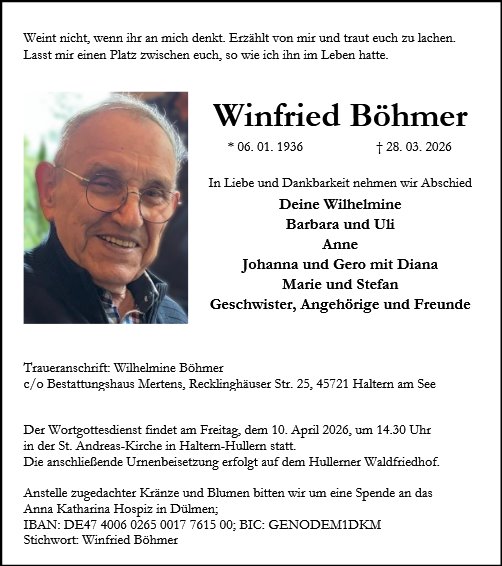 Winfried Böhmer