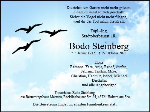 Bodo Steinberg