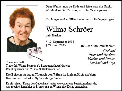 Wilma Schröer