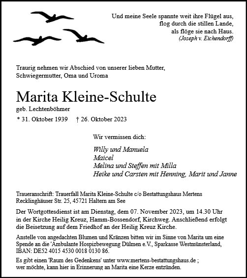 Marita Kleine-Schulte