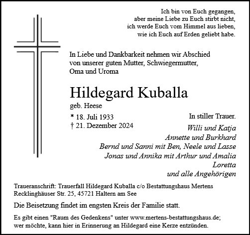 Hildegard Kuballa