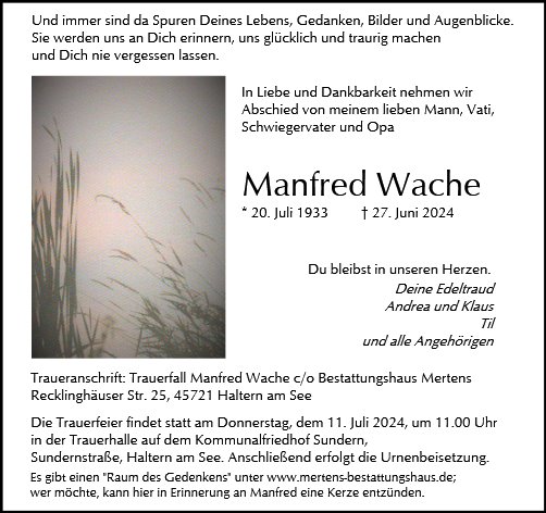 Manfred Wache