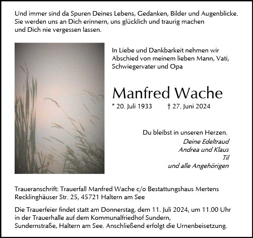 Manfred Wache